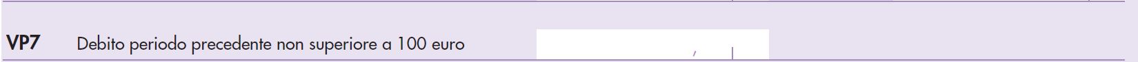 VP7 quadro modello iva 2025